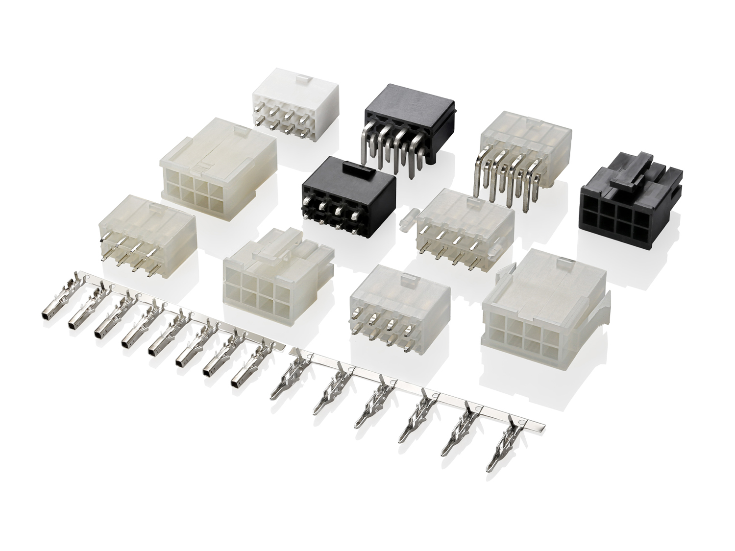 9357  Double Row Series 4.20mm Pitch (.165＂) 線對線連接器