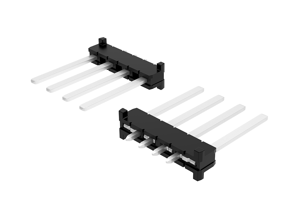 4025 Series 4.00mm Pitch (.157＂) Pin Header Connectors